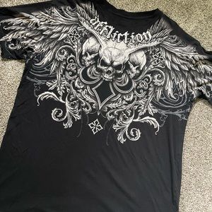 Mens Affliction Tshirt - 2x